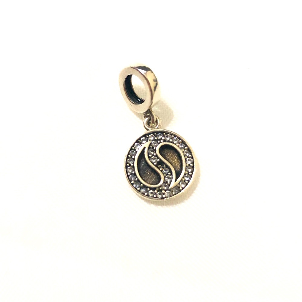 Sterling Silver Yin Yang Dangle Charm